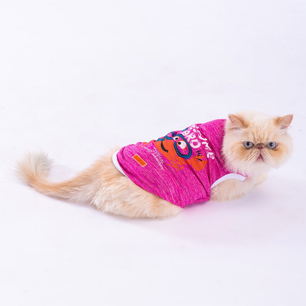 PawStar Fuşya Crab T-Shirt