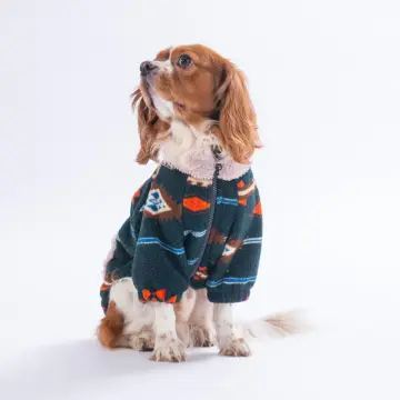 PawStar 25220-Lacivert Chicago Ethnic Weave Ceket