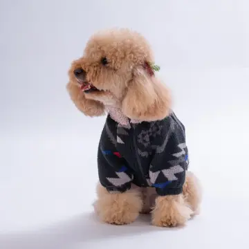 PawStar 25222-Gri Chicago Ethnic Weave Ceket