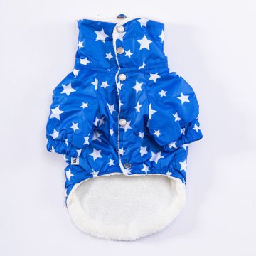 PawStar Mavi Stars Büyük Irk Yağmurluk