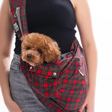 PawStar 25029 Red Elgin Paws Cross Body Bag