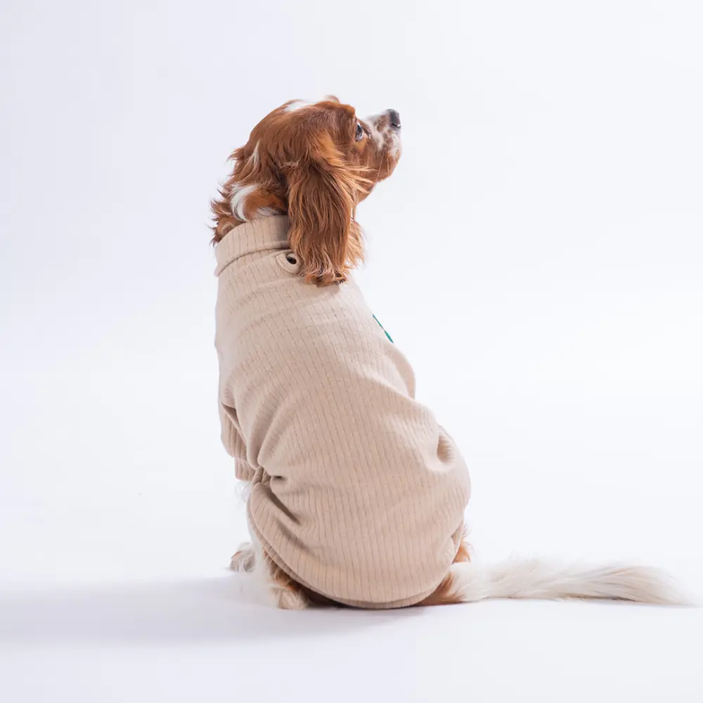 PawStar 26703-Bej Teddy Wood Sweat