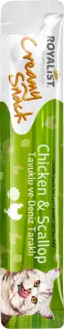 Royalist Creamy Snack - Chicken & Scallop 5x15 Gr