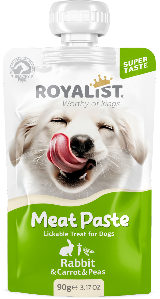 Royalist Meat Paste Tavşanlı Havuçlu ve Bezelyeli Köpek Ödülü 90 Gr