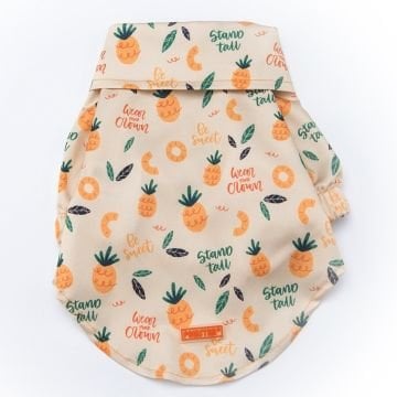PawStar Pineapple Büyük Irk Gömlek