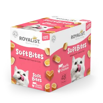 Royalist Soft Bites Biftekli ve Tavuklu Kedi Ödülü 10 Gr