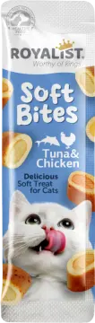 Royalist Soft Bites Ton Balıklı ve Peynirli Kedi Ödülü 10 Gr
