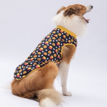 PawStar Star Hamburger T-Shirt Büyük Irk