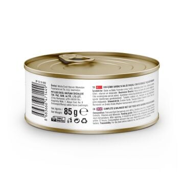 Vet's Plus Optimal Nutrition Sardalya Balıklı Tahılsız Kedi Konservesi 85gr