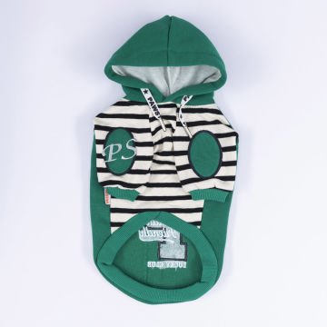 PawStar Yeşil Lucky Club Hoodie Küçük ve Orta Irk