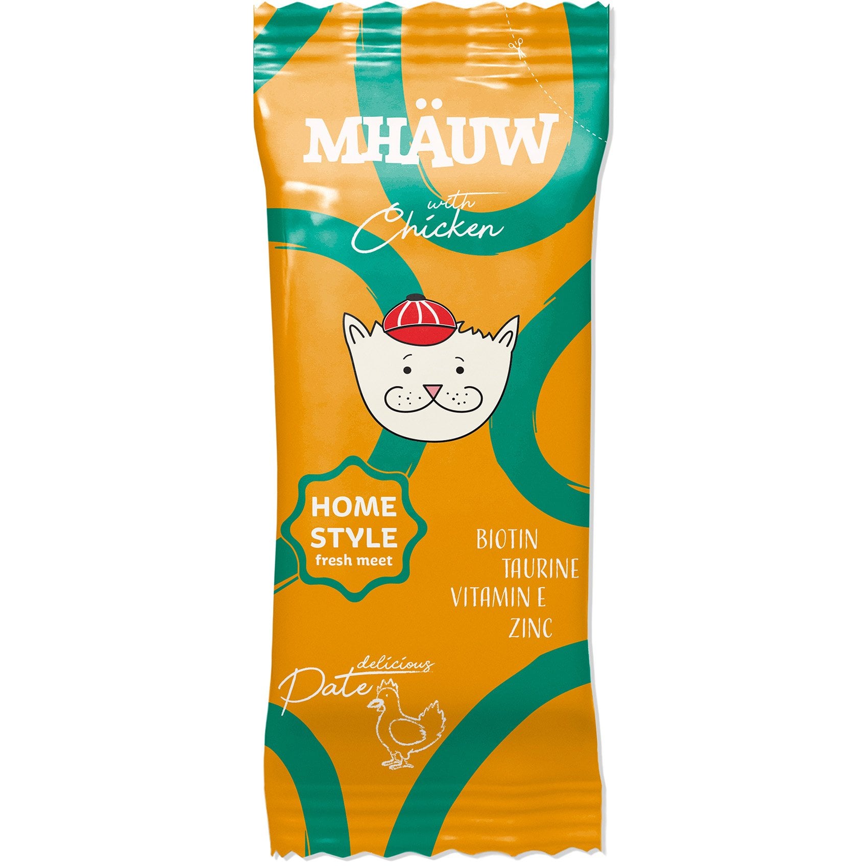 Mhauw Tavuklu Kedi Püresi 80 Gr