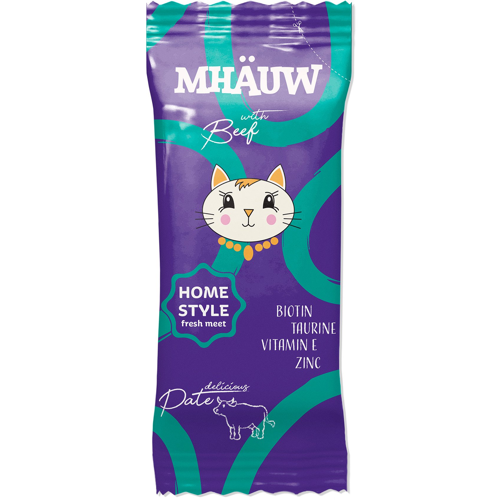 Mhauw Dana Etli Kedi Püresi 80 Gr