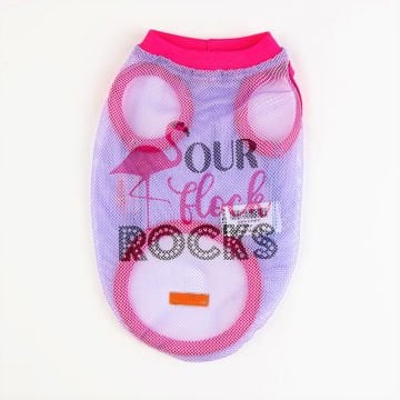 PawStar Our Flock Rocks Mesh T-Shirt