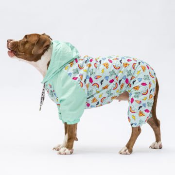 PawStar Tokyo Büyük Irk Tulum Yağmurluk