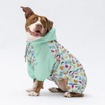 PawStar Tokyo Büyük Irk Tulum Yağmurluk