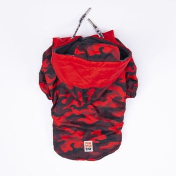 PawStar Kırmızı Dijon Büyük Irk Yağmurluk