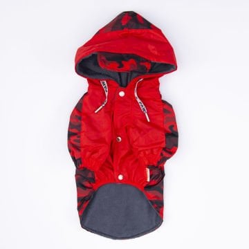 PawStar Kırmızı Dijon Büyük Irk Yağmurluk