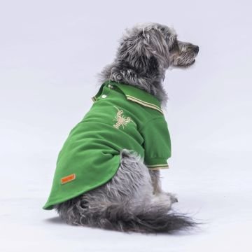 PawStar Yeşil Marine Polo Yaka T-Shirt