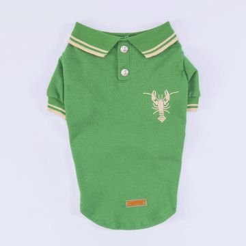 PawStar Yeşil Marine Polo Yaka T-Shirt