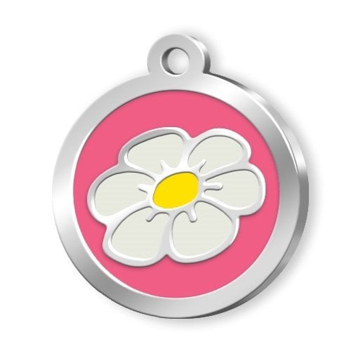 Mineli Seri Papatya Desenli Künye Pembe