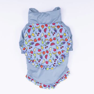 PawStar  Gri Victoria Yağmurluk Küçük ve Orta Irk