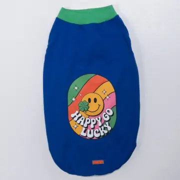 PawStar 26852 Mavi Happy Go Büyük Tişört