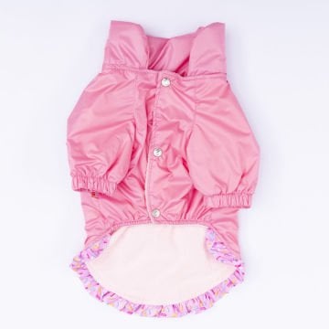 PawStar  Pembe Victoria Yağmurluk Küçük ve Orta Irk