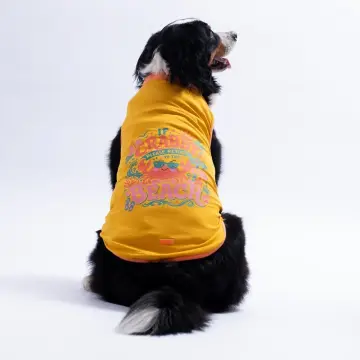 PawStar 26851 Sarı Crabby Beach Büyük Tişört