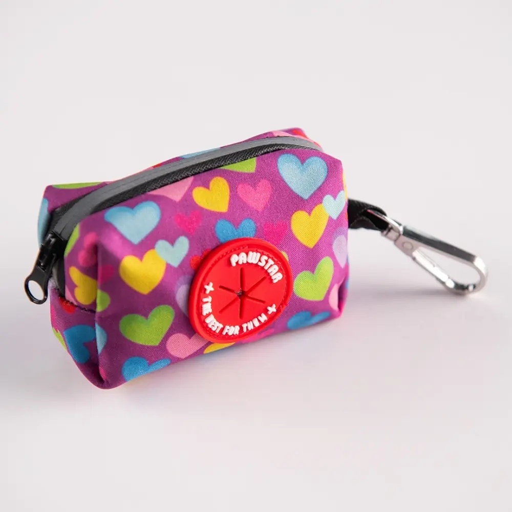 PawStar 26006 Hearts Köpek Poşeti Çantası