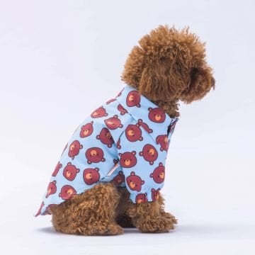 PawStar Bear Desenli Gömlek
