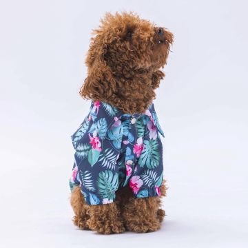 PawStar Floral Desenli Gömlek