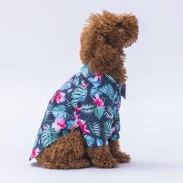 PawStar Floral Desenli Gömlek