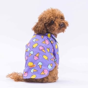 PawStar Ice Cream Desenli Gömlek