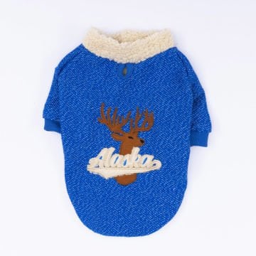PawStar Sax Mavi Alaska Sweat Küçük ve Orta Irk