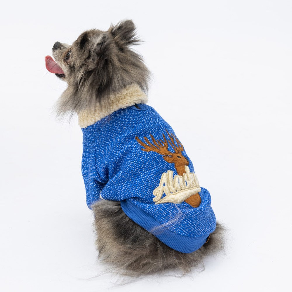 PawStar Sax Mavi Alaska Sweat Küçük ve Orta Irk