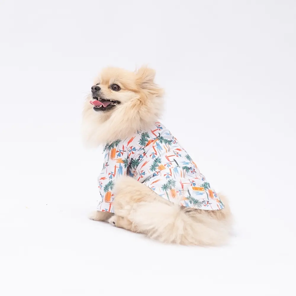 PawStar 25406 Palm Beach Desenli Gömlek