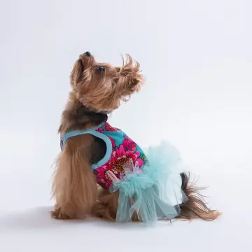PawStar 26305 Yeşil Wildflowers Elbise