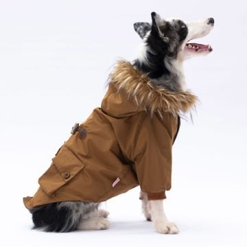 PawStar Camel Chrles Büyük Irk Yağmurluk