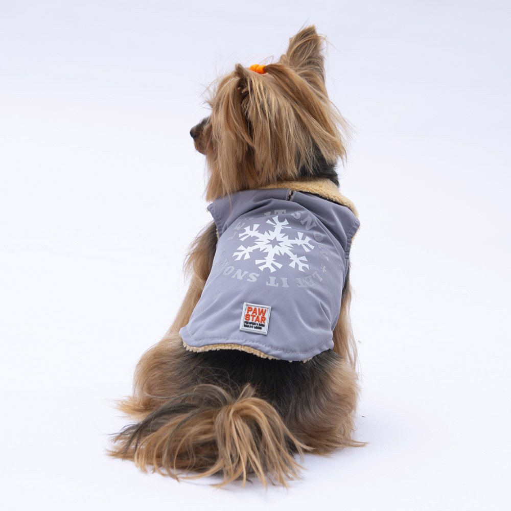 PawStar Gri Yukon Kolsuz Yelek Küçük ve Orta Irk