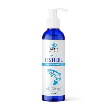 Vet's Plus Kedi ve Köpekler için Somon Yağı 200ml