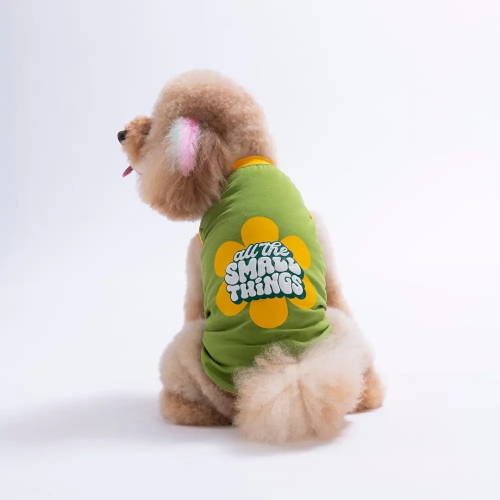 PawStar 26806 Yeşil Small Things Tişört