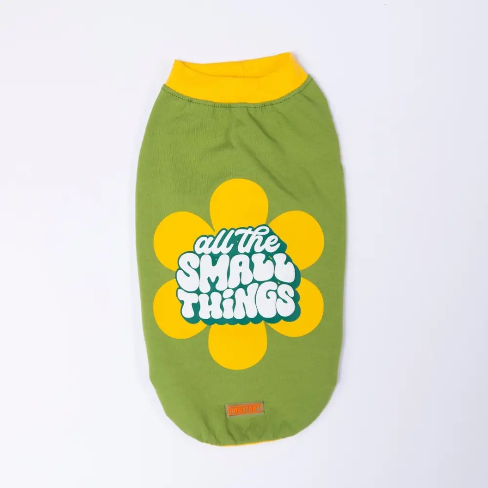 PawStar 26806 Yeşil Small Things Tişört