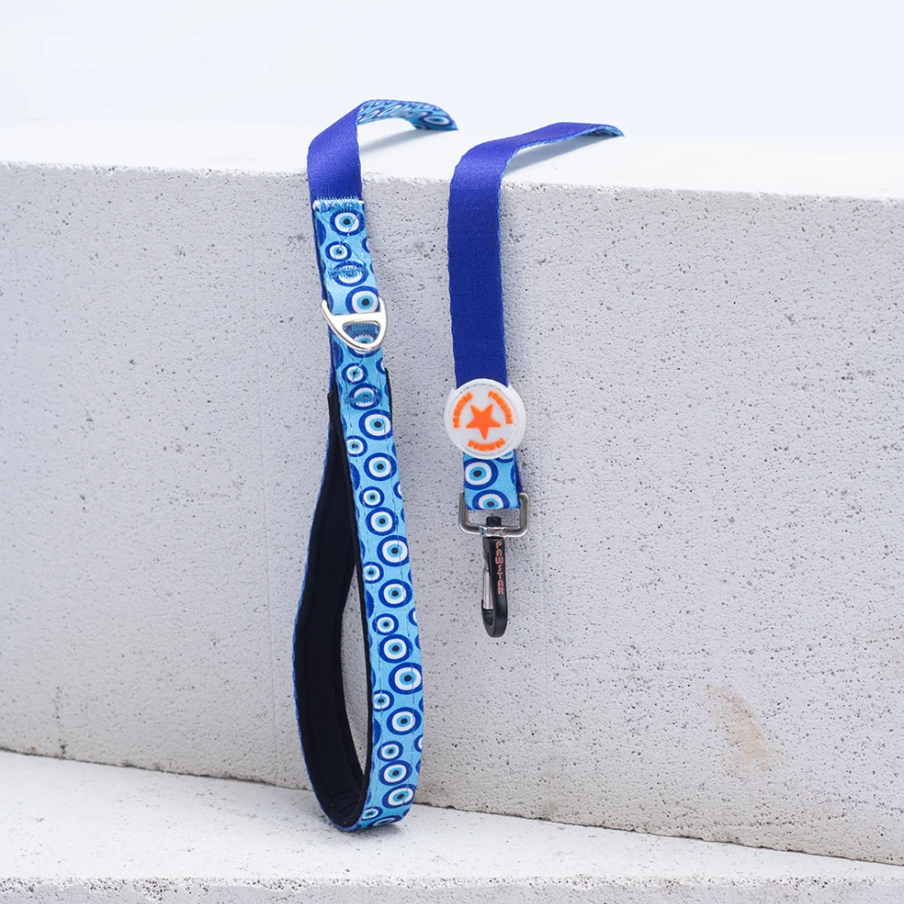 PawStar L38 Charm Nazar Boncuk Desenli  Sevk Kayışı