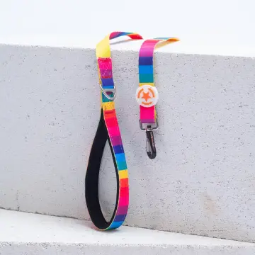 PawStar L34 Rainbow Gökkuşağı Desenli Sevk Kayışı