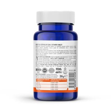 Vet's Plus C Vitamin Kedi ve Köpekler İçin Vitamin Tablet (75'li)