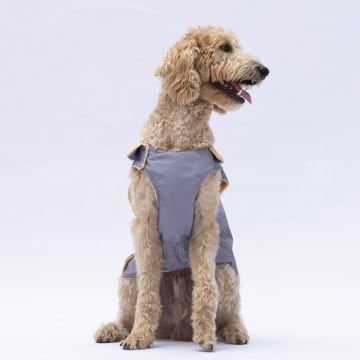 PawStar Gri Yukon Büyük Irk Kolsuz Yelek