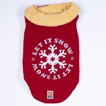 PawStar Kırmızı Yukon Büyük Irk Kolsuz Yelek