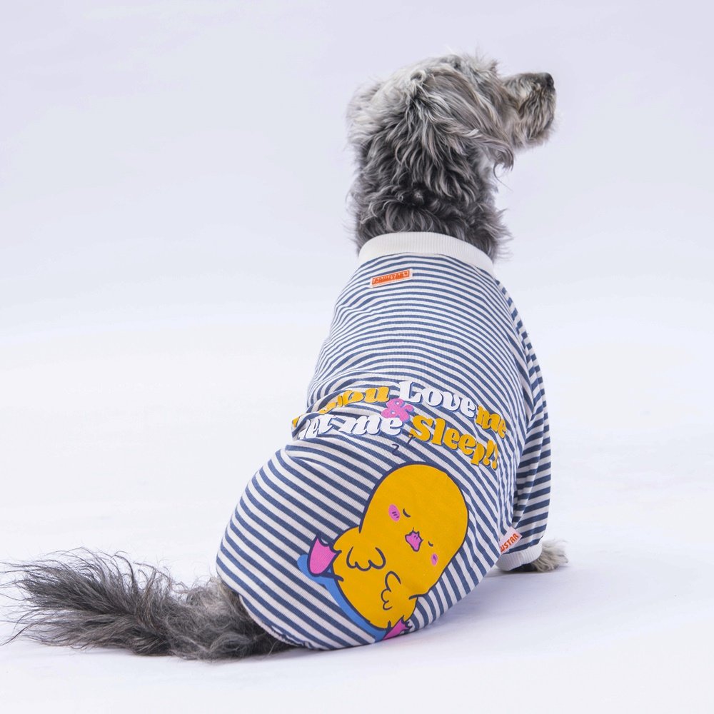 PawStar Lacivert Let Me Sleep Pijama Tulum