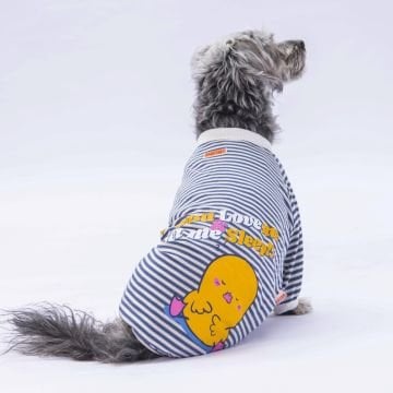 PawStar Lacivert Let Me Sleep Pijama Tulum