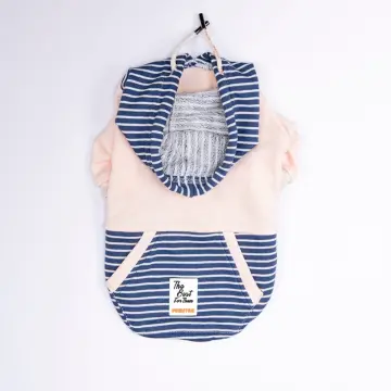 PawStar 26724 Pembe Sera Stripe Hoodie